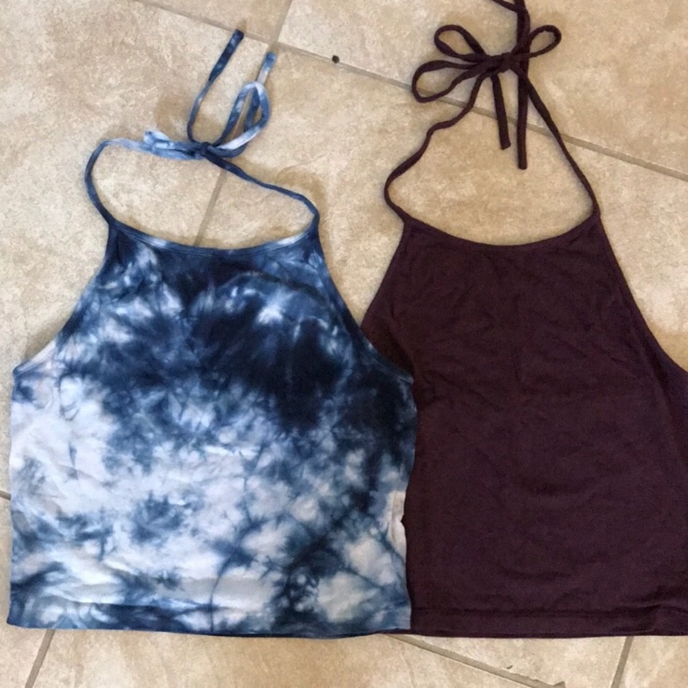 Brandy Melville Halter Top Set